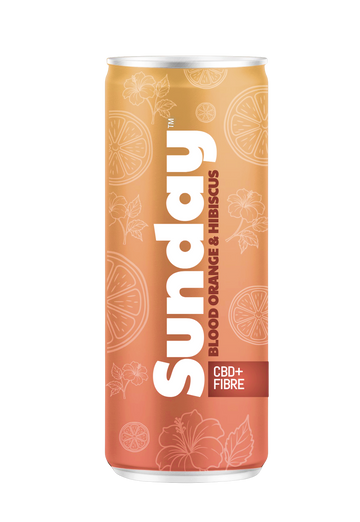 Blood Orange & Hibiscus 25mg CBD + Fibre (Pack of 6)
