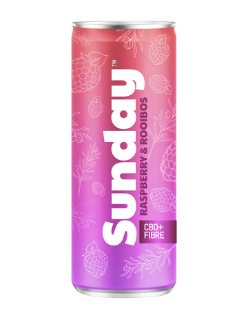 Raspberry & Rooibos 25mg CBD + Fibre (Pack of 6)