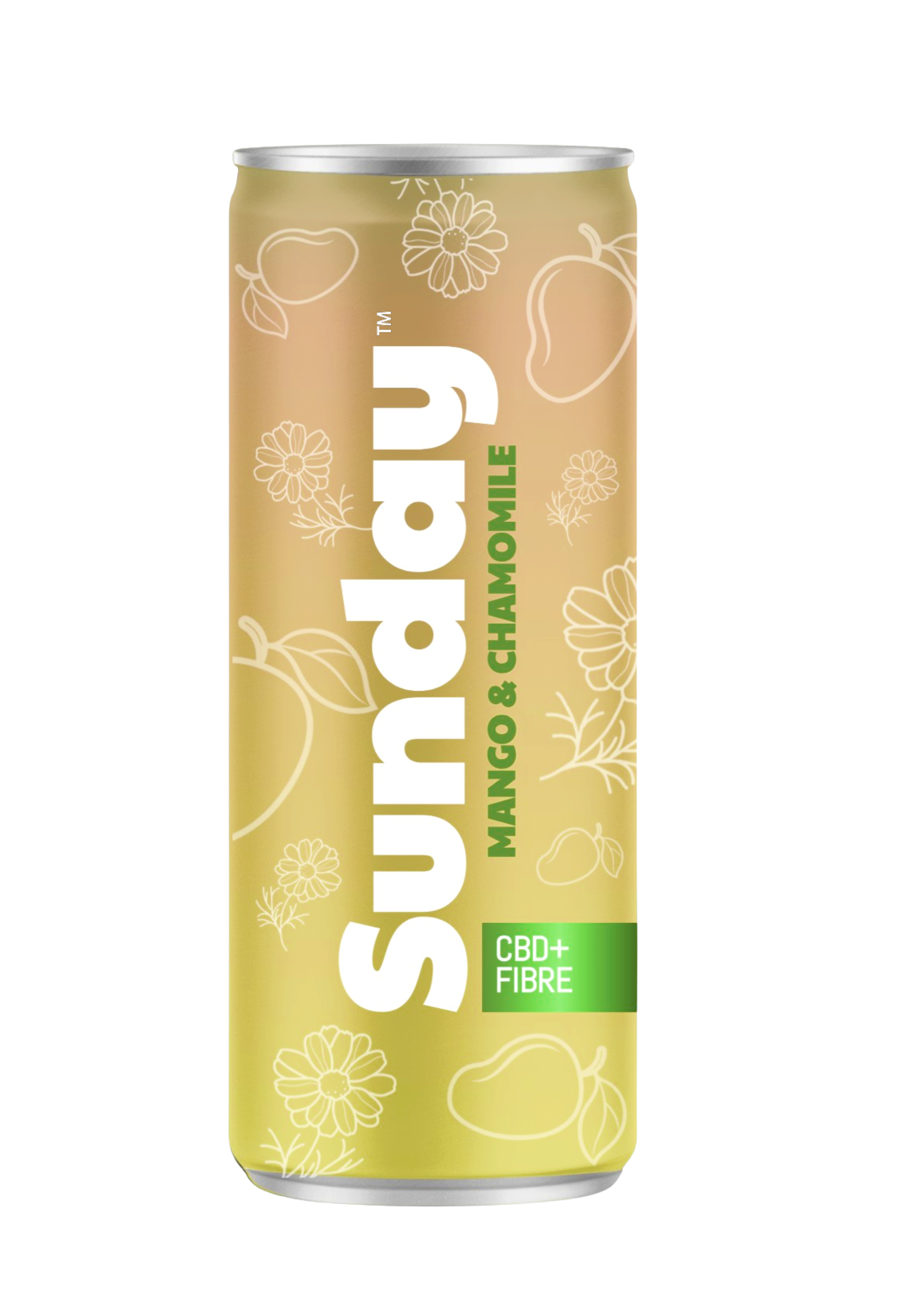 Mango & Chamomile 25mg CBD + Fibre (Pack of 6)